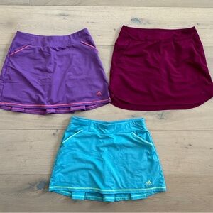 Adidas / Nike Tennis/Golf Skirts - Set of 3